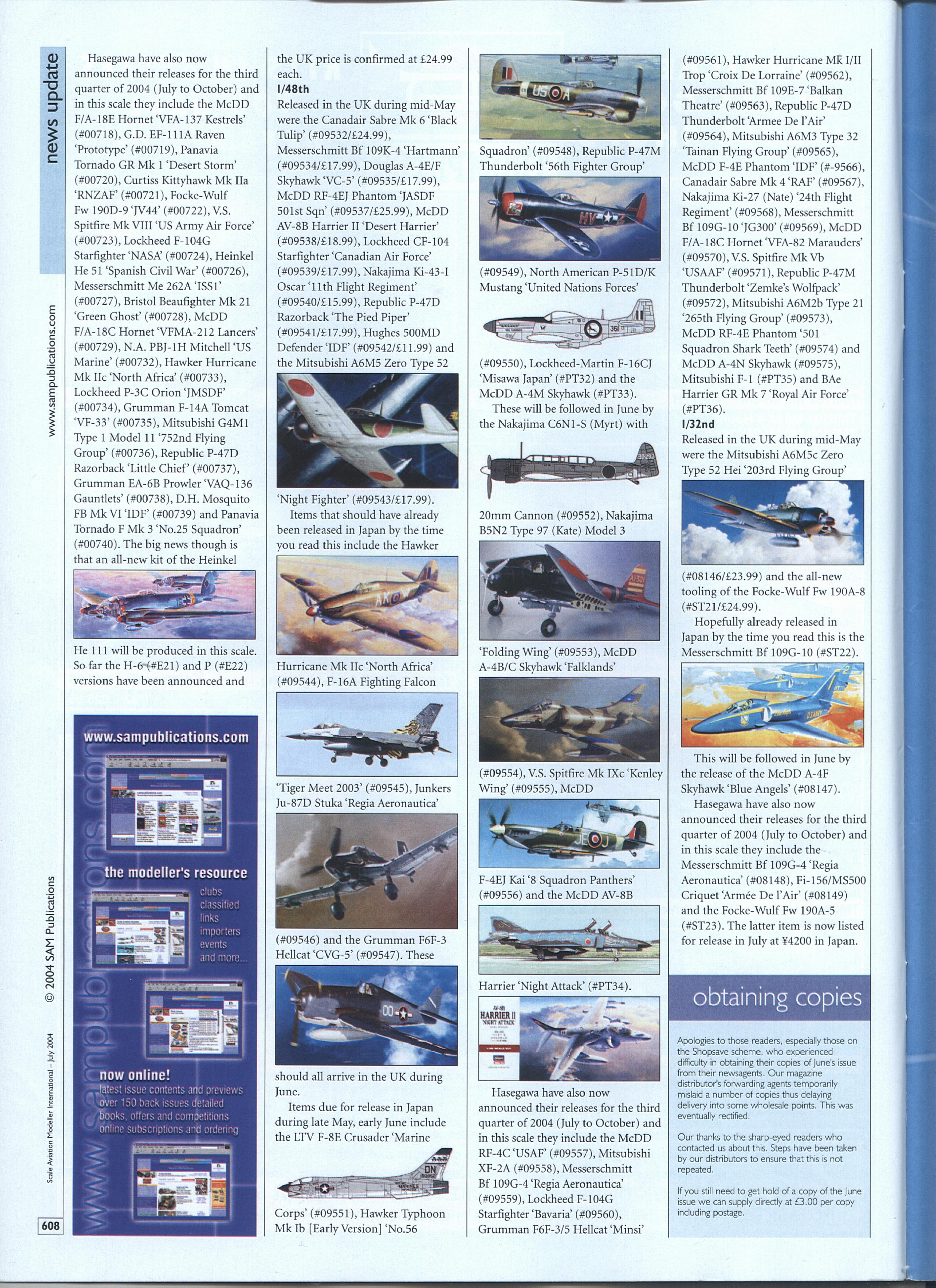 Scale Aviation Modeller International 2004-07